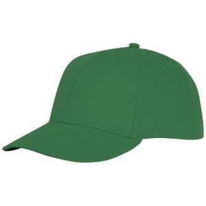 zielony, 6-panelowa czapka Ares