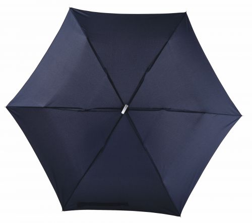Super płaski parasol składany FLAT, granatowy
