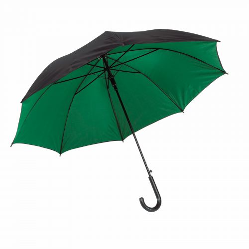 Parasol automatyczny DOUBLY, czarny, zielony