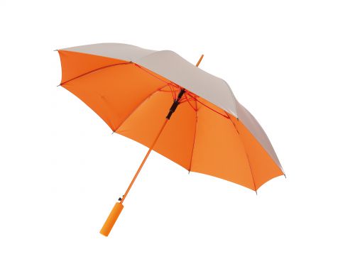 Automatyczny parasol JIVE, pomarańczowy, srebrny
