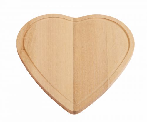 Deska do krojenia WOODEN HEART, drewniany
