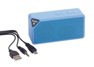 Głośnik Bluetooth CUBOID, niebieski