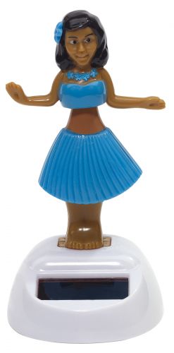Solarna figurka HULA, niebieski