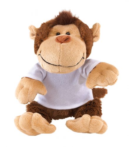 Pluszowa małpka INGO, brązowy, beżowy