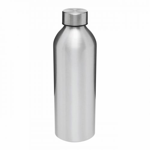 Aluminiowa butelka do picia JUMBO TRANSIT, srebro