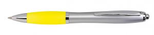 Długopis SWAY, srebrny, żółty