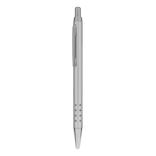 Aluminiowy długopis BUKAREST, srebrny