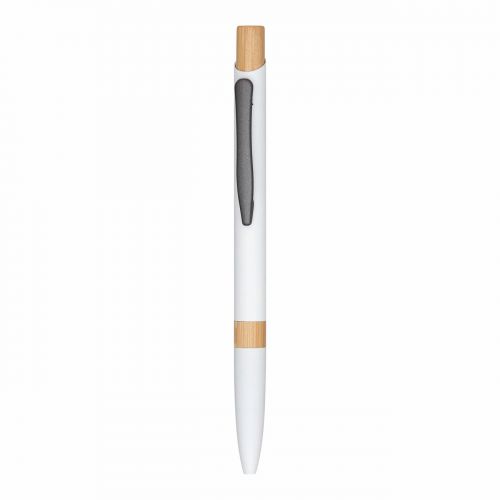 Aluminiowy długopis BAMBOO SYMPHONY, biały