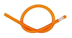 Ołówek elastyczny AGILE, pomarańczowy