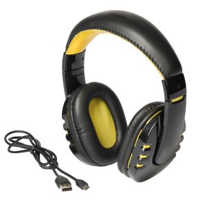 Słuchawki Bluetooth RACER, czarny, żółty