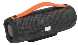 Głośnik Bluetooth MEGA BOOM, czarny, pomarańczowy