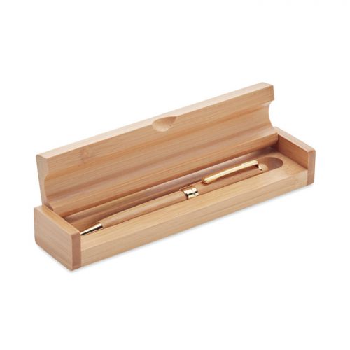 Bambusowy długopis w pudełku ETNA