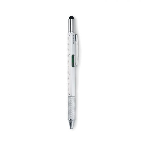 Wielofunkcyjny długopis z poziomicą TOOLPEN